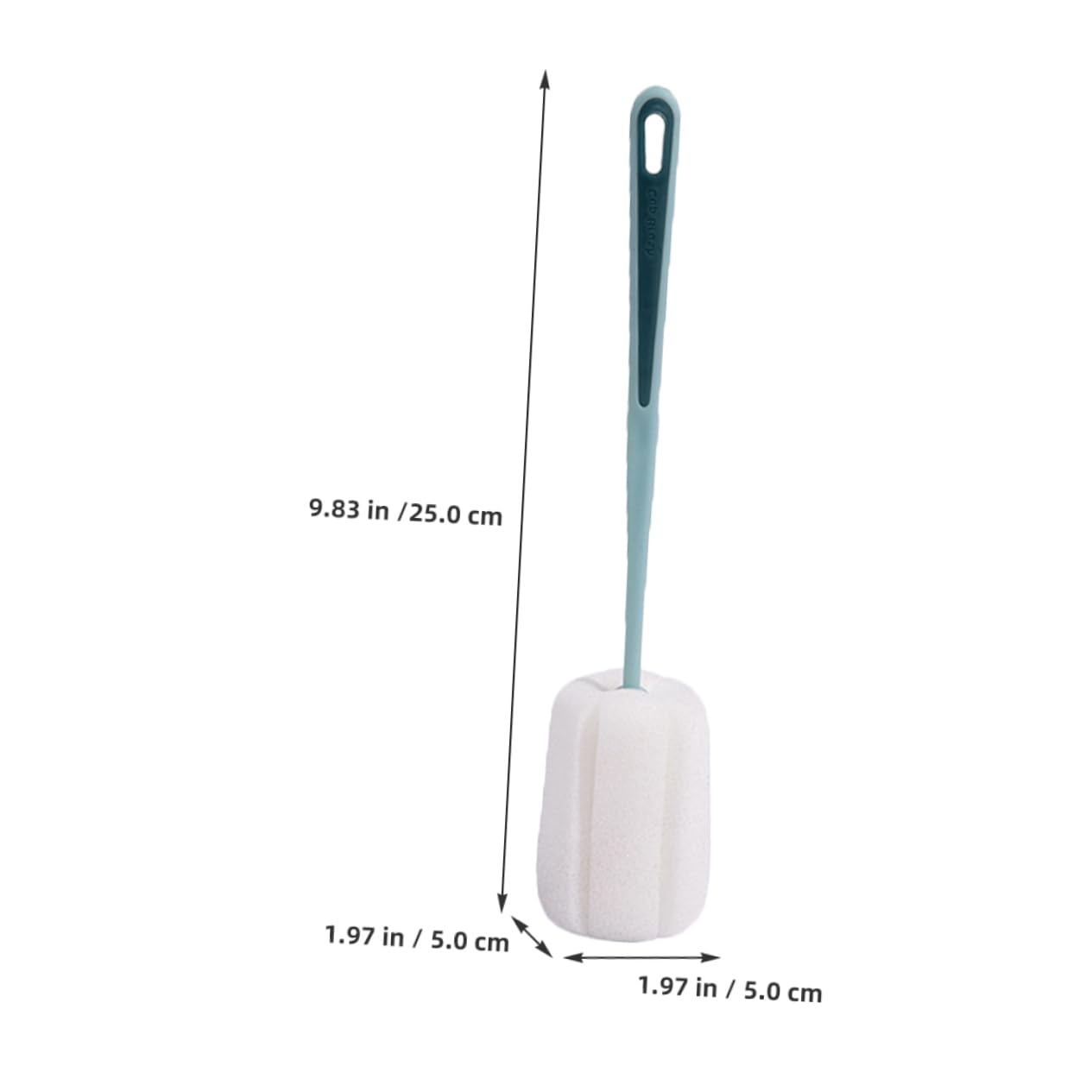 PRETYZOOM 16 Pcs Long Handle Sponge Cup Brush Water Bottle Cleaner Brush Cleaning Brush Reusable Cup Brush for Cleaning Clean Brush Household Cleaning Bottle Brush Pp No Dead Ends