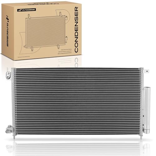 A-Premium Air Conditioning A/C Condenser Compatible with 2003-2007 Honda Accord 2.4L 3.0L, Replace...