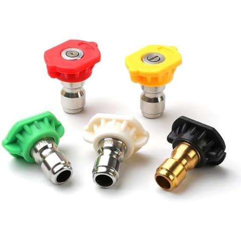 EARLEAS 5 Pack Pressure Washer Tips Cover