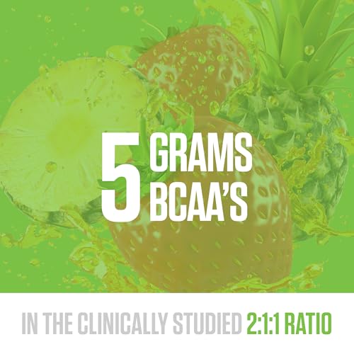 Image of RYSE BCAA EAA Powder - Strawberry Pineapple - 5g Branched Chain Amino Acids, 3g Essential Aminos, Sugar-Free Electrolytes for Pre & Post Workout Muscle Recovery, Hydration and Strength - 30 Servings