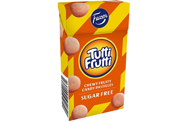 Fazer Tutti Frutti Zuckerfreie Pastillen 40 Kisten mit 40 g 56 Unzen