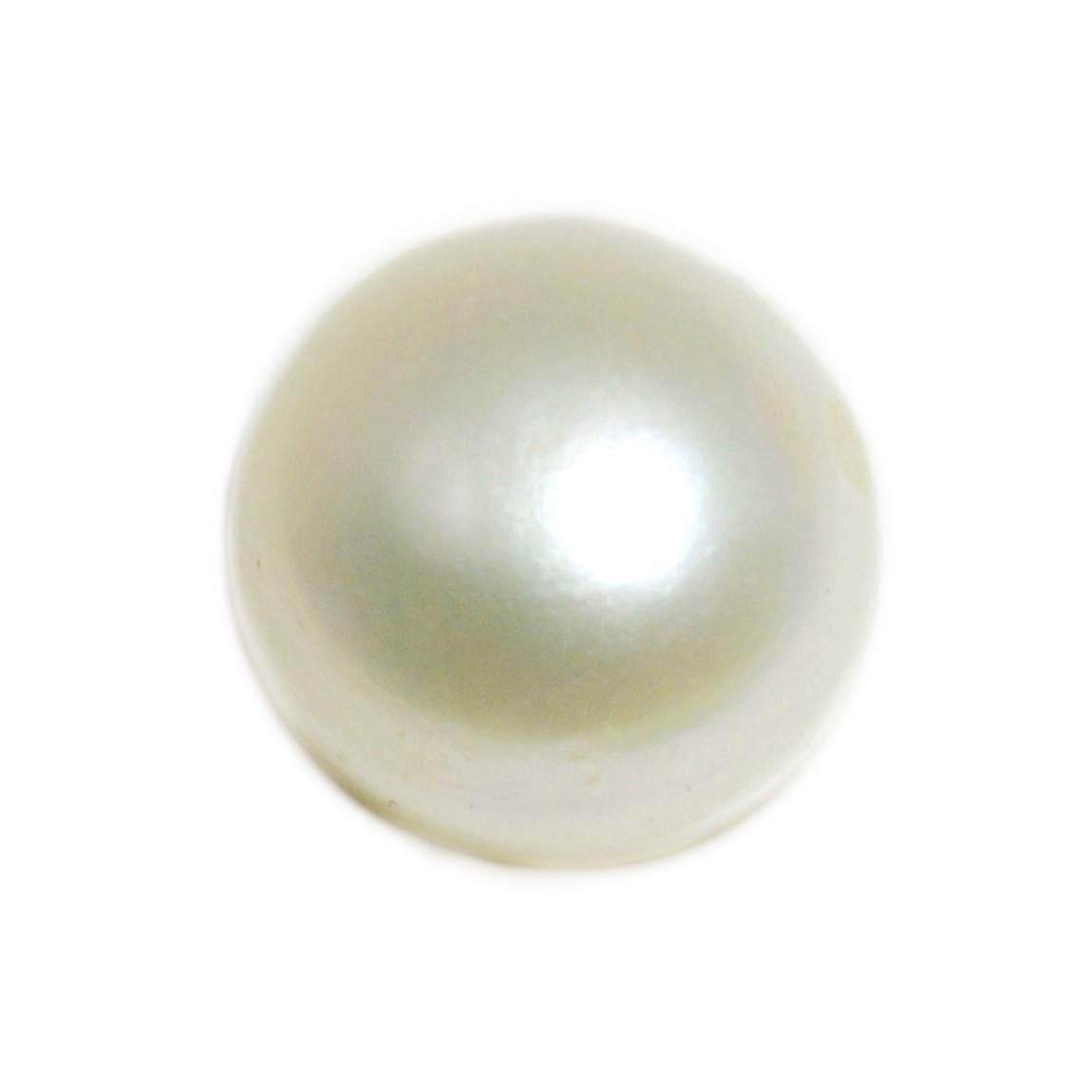 Gemsonclick Real Lab Certified White Pearl 3.25 Ratti 2.95 Carat Cabochon Round Gemstone Moti Rashi Ratan (B07Z234V65) Amazon Price History, Amazon Price Tracker