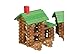 Tumble Tree Timbers Wood Building Set – 450 Pieces. Build Log Cabins. Educational STEM Toy