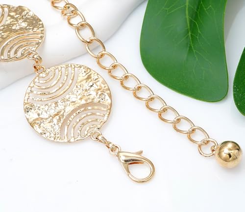 Waist Chain Belts Metal Western Belt Chunky Belly Chain Women's Belt for Dress4