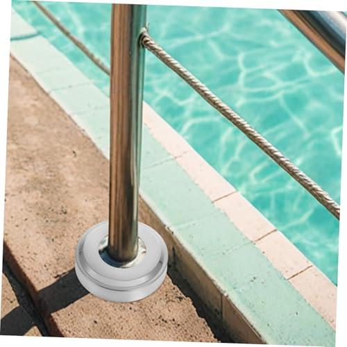 Cubiertas de seguridad para escaleras de piscina de acero inoxidable miniatura 6