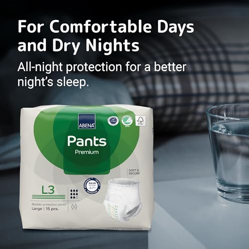 Image of Abena Pants, Premium Protective Underwear, Level 3, (Medium To Extra Large), Large, 15 Count (Pack of 1)