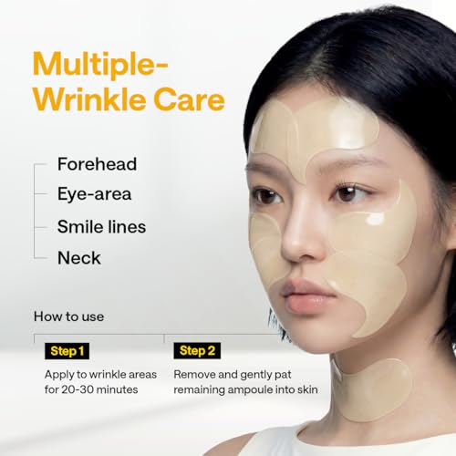 Image of MEDIHEAL Vitamin C Collagen Capsule Eye Patches (60 Count) Radiance & Glow | with Encapsulated Vitamin C | Puffy Eyes & Dark Circles | 70mm Wide Patch | 0.00 Irritating | Korean Hydrogel Under Eye Patch