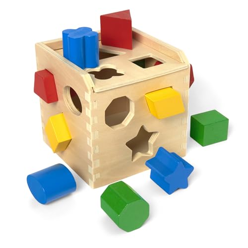 Melissa & Doug Shape Sorting Cube -...