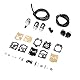 Vergaser-Reparaturfilter-Kit für FS36 FS40 FS44 Grasschneider - Komplettes Metallersatz mit Primerlampen, Kraftstofffilter und Zündkerze