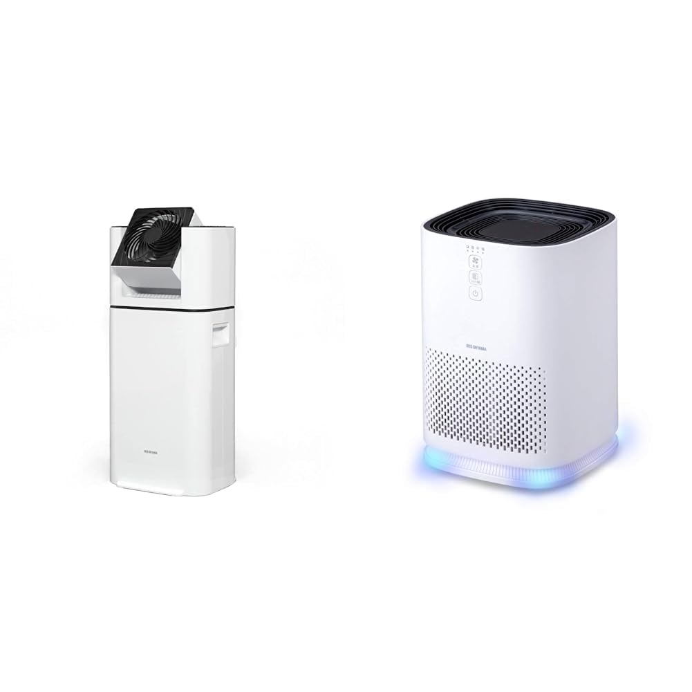 Amazon | 【本体＋空気清浄機(10畳)セット】アイリスオーヤマ 除湿機