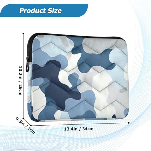 Funda para portátil 13-14 pulgadas camuflaje clásica miniatura 3