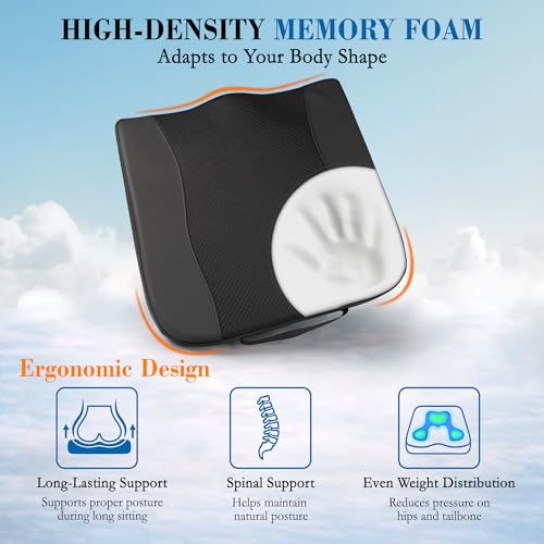 Lofty Aim Memory Foam Car Seat Cushion