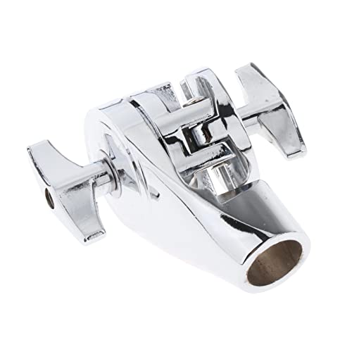 Deevoka Cymbal Booms Arm Clamp Memory Lock Equipment Cymbal Stand Clamps Holder Drum Cymbal Parts Cymbal Booms Connector Cymbal Booms Rod Clamp, Zinc Optional 1 #TOP3