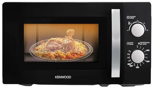 KENWOOD 20L Microwave Oven with 5 Power Levels, Defrost Function, 35 Minutes Timer 700W MWM20.000BK Black