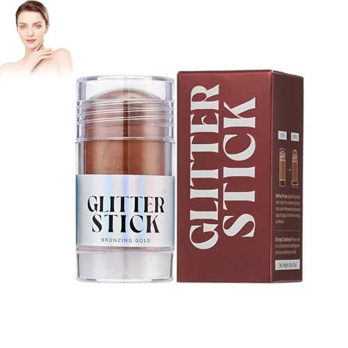Maquillaje De Bronce Destacado 32g, Glow Baked Bronzer, Barra De Belleza Facial, Brillo De Alta Intensidad Y Duración, Maquillaje Iluminador Body Shimmer Iluminadora Para La Cara Y El Cuerpo