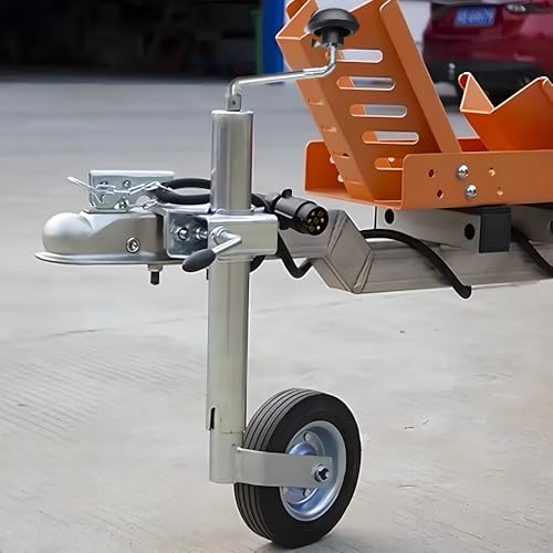 double wheel big wheel jack Heavy-duty hand cranked weighted trailer jack rider wheel universal wheel caravan stand Load Capacity 760kg Adjustable Universal Wheel For Lifting And Lifting