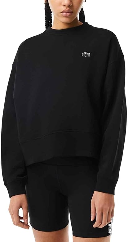 Lacoste pullover damen schwarz Clearance