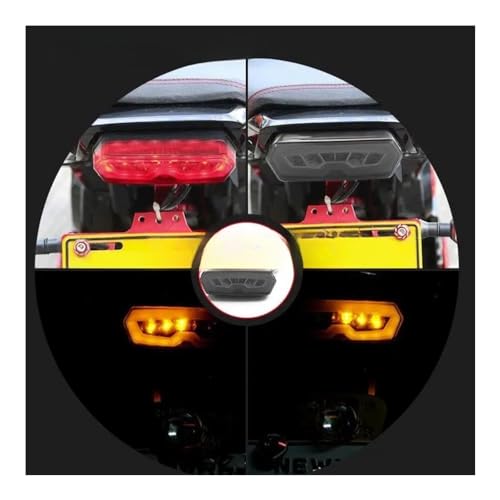 Feu stop rouge clignotant pour CBR 650F avec signalisation LED haute intensité