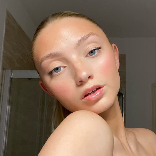 Phase Zero Makeup Powder Blusher - "Cotton Candy" - 3.4G / 0.119Oz - Quad Refill - Full Coverage, Natural Blush - Soft, Buildable Pink, Coral, Peach & Golden Hues - Matte & Shimmering Shades Gives Cheeks A Radiant Glow & Smooth Finish #TOP3