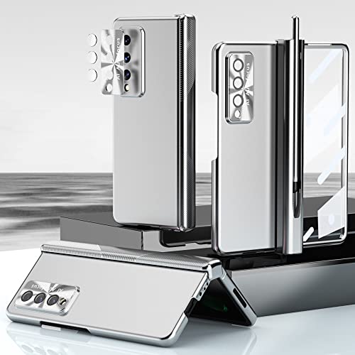 Coque Galaxy Z Fold 3 et 4 argent pour le bureau et les voyages