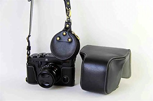X-Pro2 Kameratasche von Zakao, echtes Vollkörper-Gehäuse, Öffnung unten, schützende Leder-Kameratasche für Fujifilm Fuji… – Bild 6