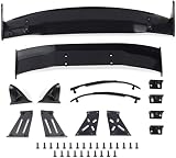 Manrock 2Pcs Spoiler Wings Universal Tail Wings Black RC Car Accessories