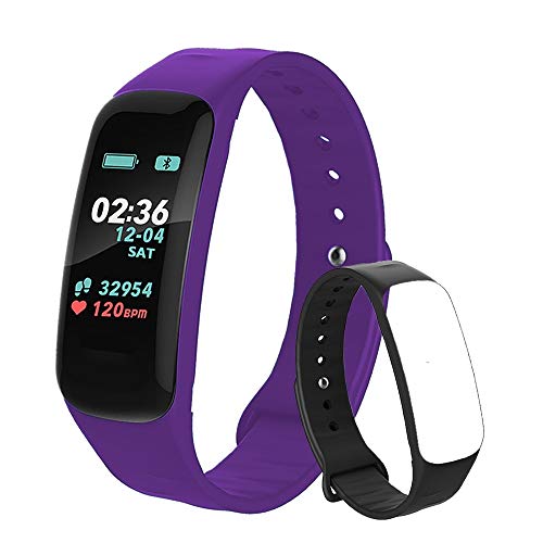 Fitness Tracker,Activity Tracker Watch with Heart Rate Blood Pressure Blood Oxygen Monitor,Waterproof Smart Fitness Band with Step Counter,Calorie Counter,Sleep Monitor for Kids Women and Men (VLT7)