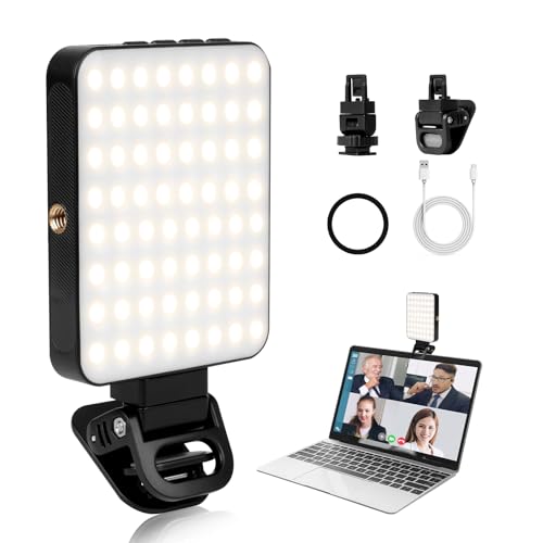 AiQInu Luce per Video 128 LED, 3 Modalità, 2000Mah