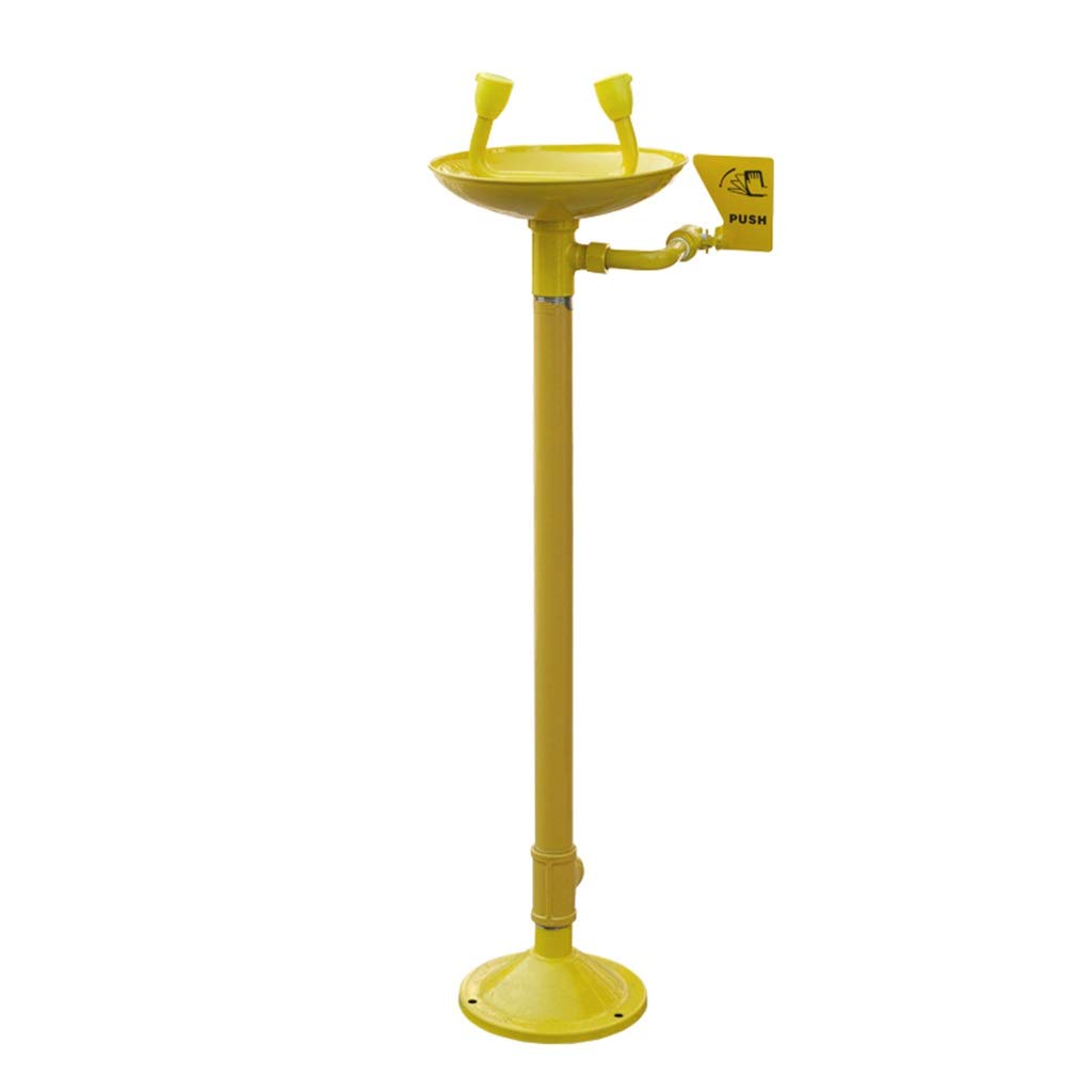 ZTCHSENZT Safety Eyewash,Eyewash Emergency Shower Eye Wash Stainless Steel Safety Shower System Eye And Face Washing Station Eye-Catching Abs Coating