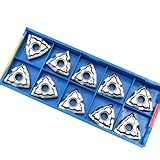 Dreheinsatz, verschleißfest, WNMG080408 HA Hartmetall-Dreheinsatz-Set, Ersatzzubehör für die Aluminiumverarbeitung