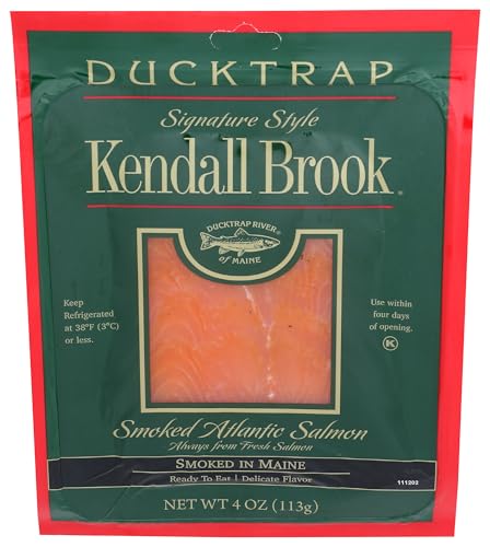 Ducktrap, Kendall Brook, Smoked Atlantic Salmon, 4 oz