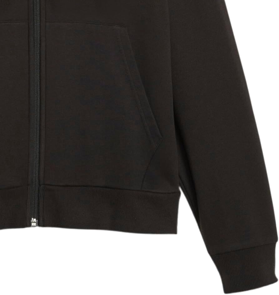 PUMA Womens Essentials+ Small Logo Jacket Athletic Outerwear Casual - Black - Image 7