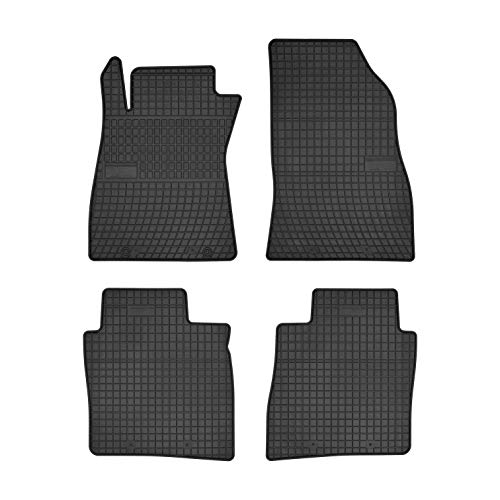 Automatten-Experts 542681EL Auto-Gummimatten mit 1cm Rand 4-teilig