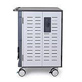 Poids du colis: 1.0 kilograms ERGOTRON Zip40 Charging Cart - Chariot (Support Uniquement) pour 40 tablettes/notebooks - Taille d\'écran : jusqu\'à 15,6 Pouces - Sortie : 100-240 V