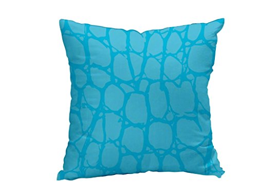 Soleil d'ocre Cuscino sfoderabile 40 x 40 cm CROCO...