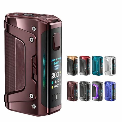 �M�[�N�x�C�v Aegis Legend 5 �C�[�W�X ���W�F���h5 Box Mod 200W �{�b�N�X���b�h �d�q�^�o�R Vape �x�C�v (Earth Brown)