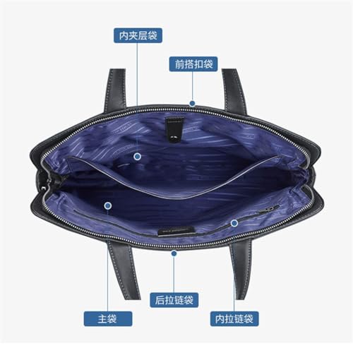 Briefcase Men's Business Computer Bag Larger Version of Men's Handbag Large Capacity Briefcase2