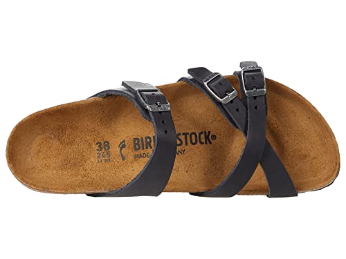 Image of Birkenstock unisex-adult 1019597Arizona Sfb Black Bflor