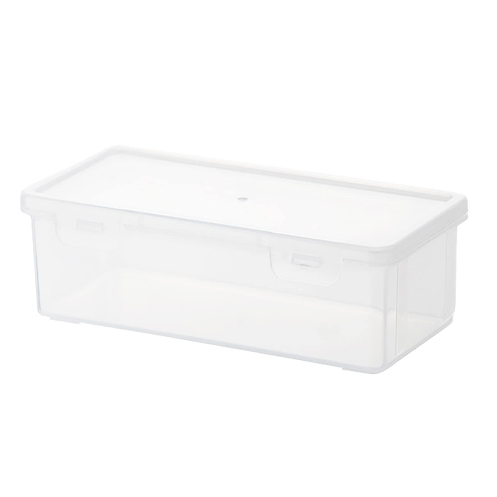 Buxuaaaa Pencil Box Large Capacity Clear Boxes Stackable Organizer Multipurpose Utility Box Watercolor Pens Holder Pencil