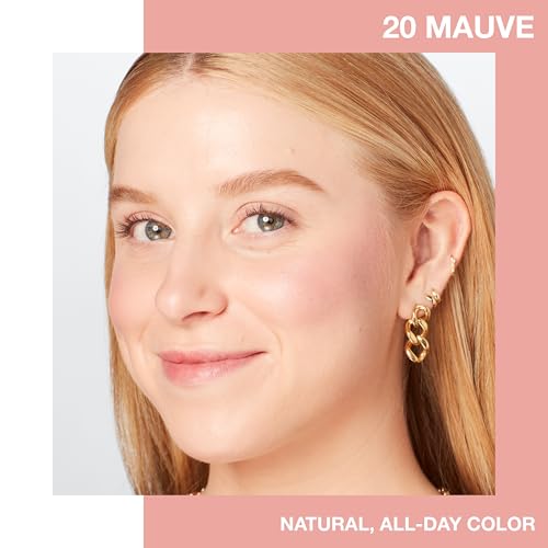 Image of Maybelline Fit Me Powder Blush, Lightweight, Smooth, Blendable, Long-lasting All-Day Face Enhancing Makeup Color, Mauve, 1 Count