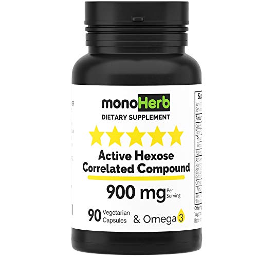 Active Hexose Correlated Compound, 900 mg - 30 Servings - 90 Capsules 300 mg per Capsule