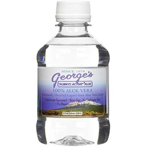 Aloe Vera Drink George's Always Active Aloe 8 Fl Oz (Pack of 1) Cover