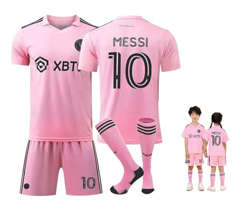 Consejos y comparativas para Comprar Todo camisetas futbol de esta semana. 21 Jersey Futbol, 3 Piezas Camiseta de Fútbol, Camiseta de Fútbol para Niños ME_SSI, Set con Camiseta de Fútbol, Pantalón corto, Calcetines (Altura 130-140CM)