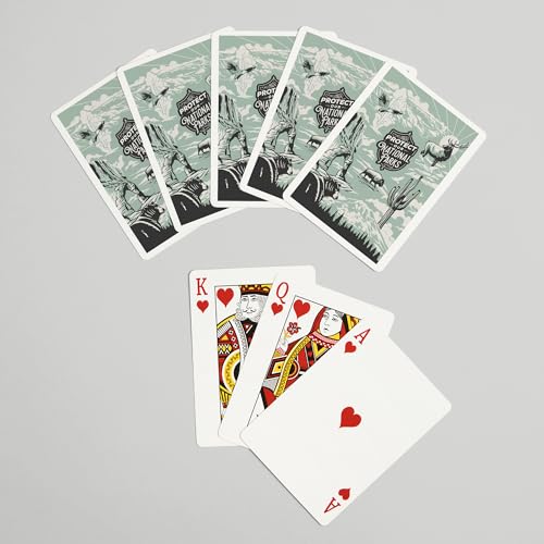 Baraja de Poker Lantern Press Protect Our National Parks miniatura 7