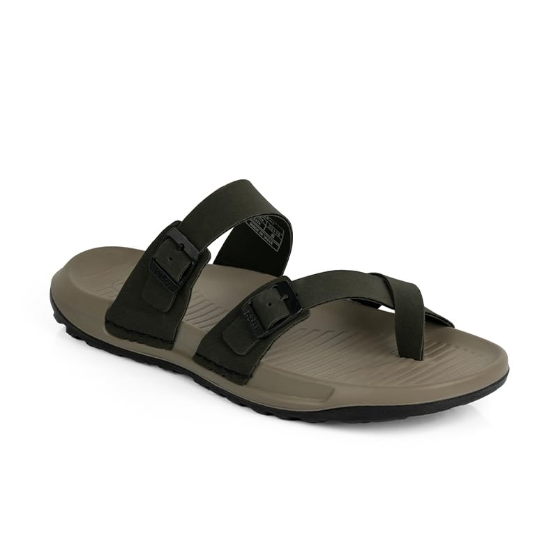 Image of Jogger Super Soft 52118 Men's Sandals | Double Strap Buckle Design | Low-Density Cushioned Footbed | Water-Resistant Comfortable Footwear for Daily Wear