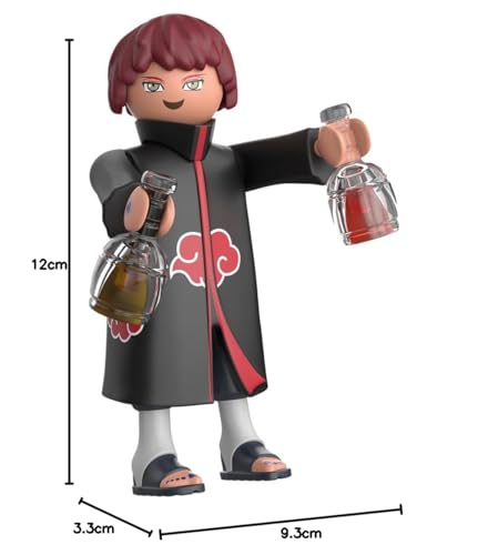 Playmobil 71224 Sasori Naruto Shippuden Comprend Le Personnage de Sasori Membre de 'organisation Ninja de 'Akatsuki Dès - vue 5