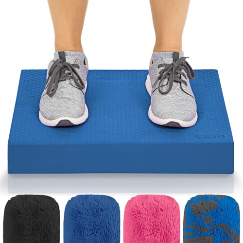 Vive Balance Pad - Foam Board Yoga Mat Block for Physical Therapy, Stability, Workout, Knee and Ankle Exercise - Equipment for Strength Training, Rehab - Large Floor Pad for Adults, Kids