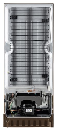 Image of LG 224 L, 3 Star, Direct Cool Single Door Refrigerator (GL-D241AFSD, Fawn Steel, Base stand with drawer & Fast Ice Making)