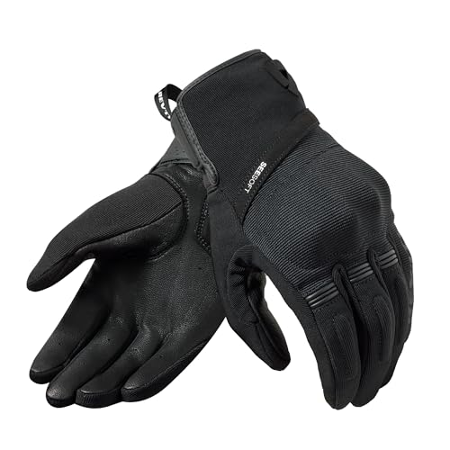 Revit Mosca 2 Guantes de moto, negro, XXL