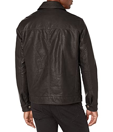 Image of Tommy Hilfiger Men's Classic Faux Leather Jacket